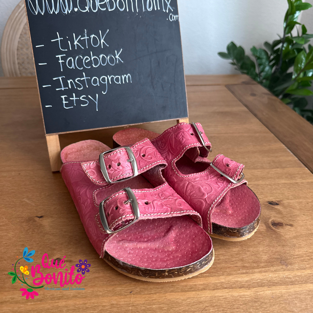 Hand Crafted Leather Huarache size 6 USA