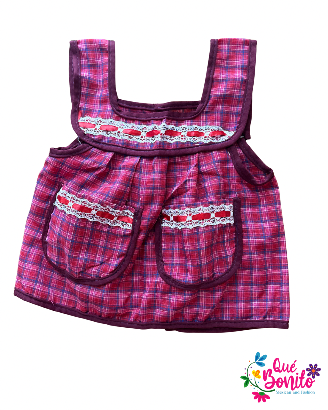 Size 2T Apron for Girls w/Pockets