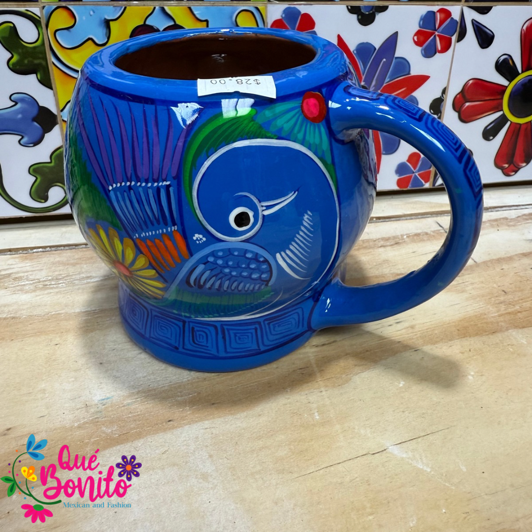 Skull Colorful Design Cup Handcrafted