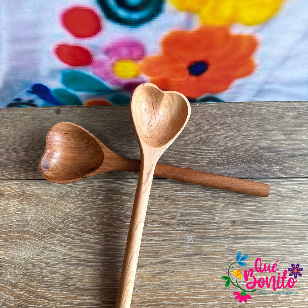 Wood Heart Spoon Hand Crafted