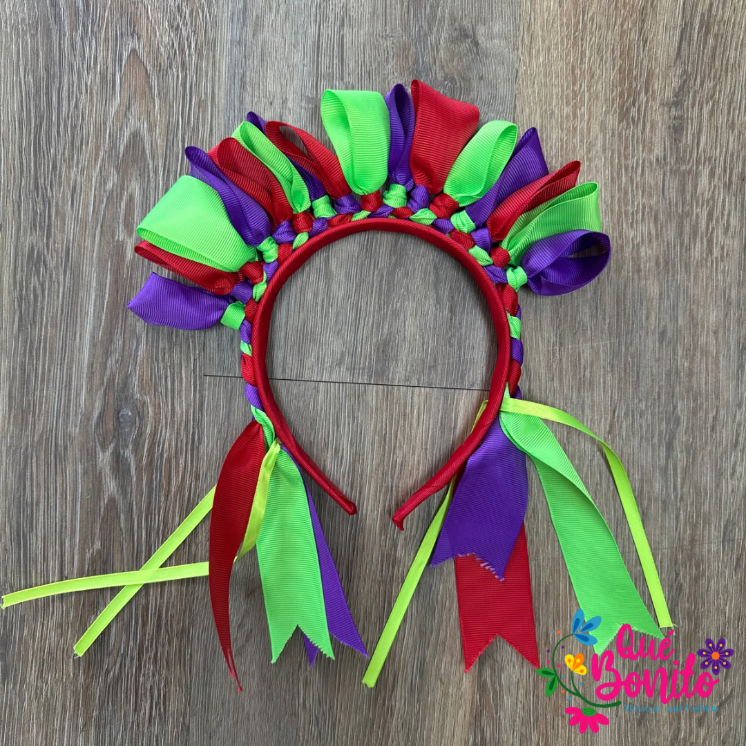 Lele Head Band Ribbon Accents