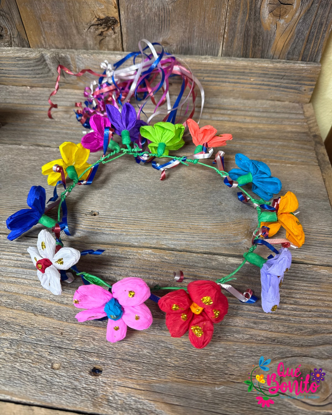 Paper Flower Crown or Headband
