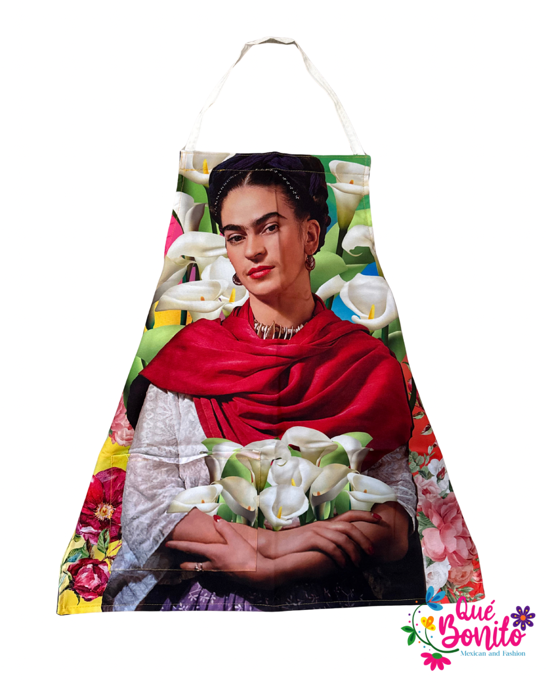 Water Proof Frida Apron with Strings one Pocket One Size