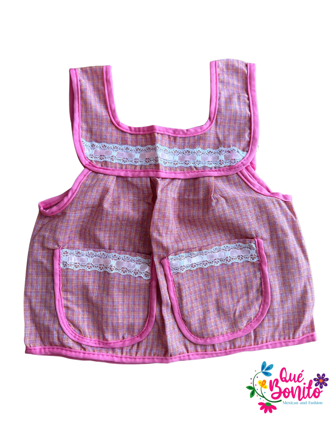 Size 2T Apron for Girls w/Pockets