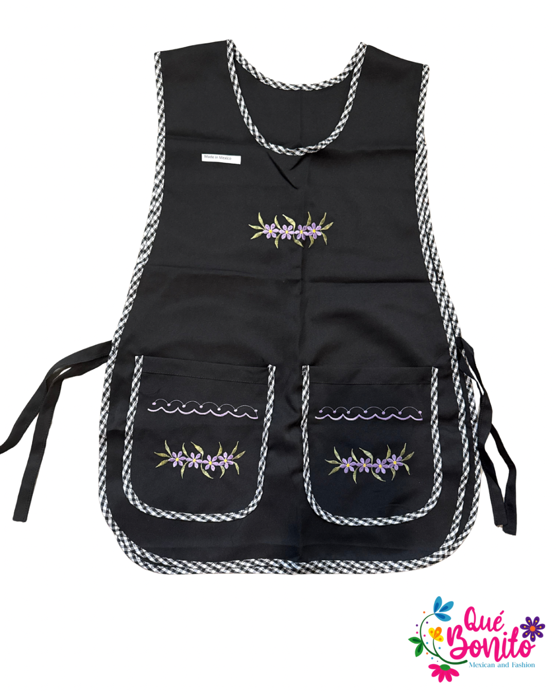 Teresa Polyester Apron Both Sides with Strings on the Side some with Zipper