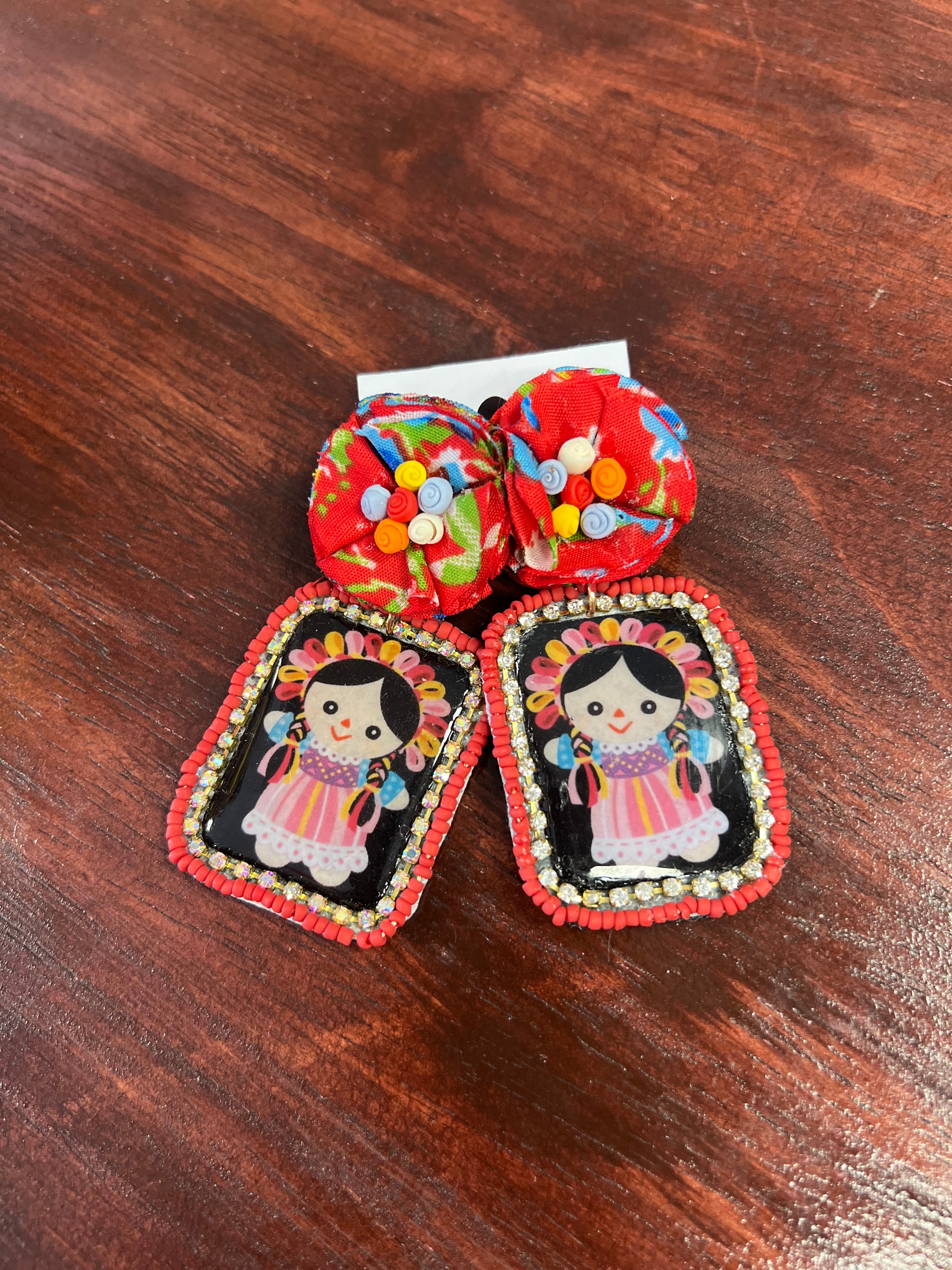 Earrings Fiesta Hand Made