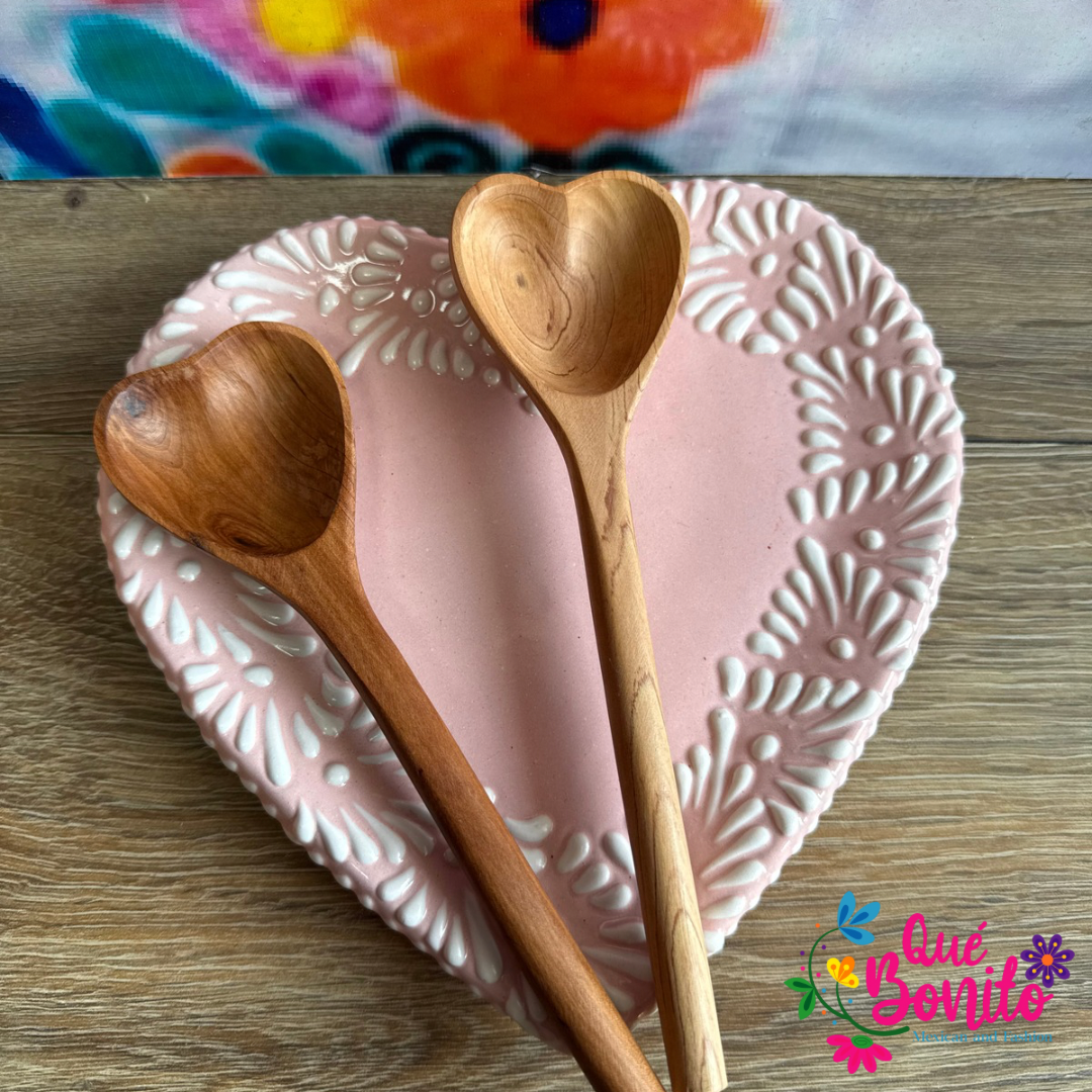 Wood Heart Spoon Hand Crafted