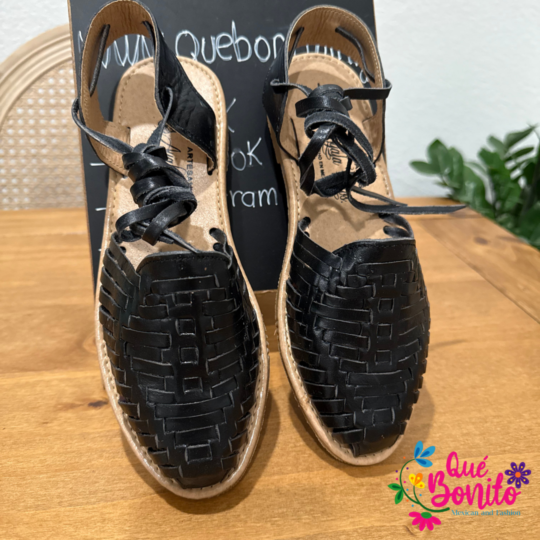 Hand Crafted Leather Huarache Size 5 USA