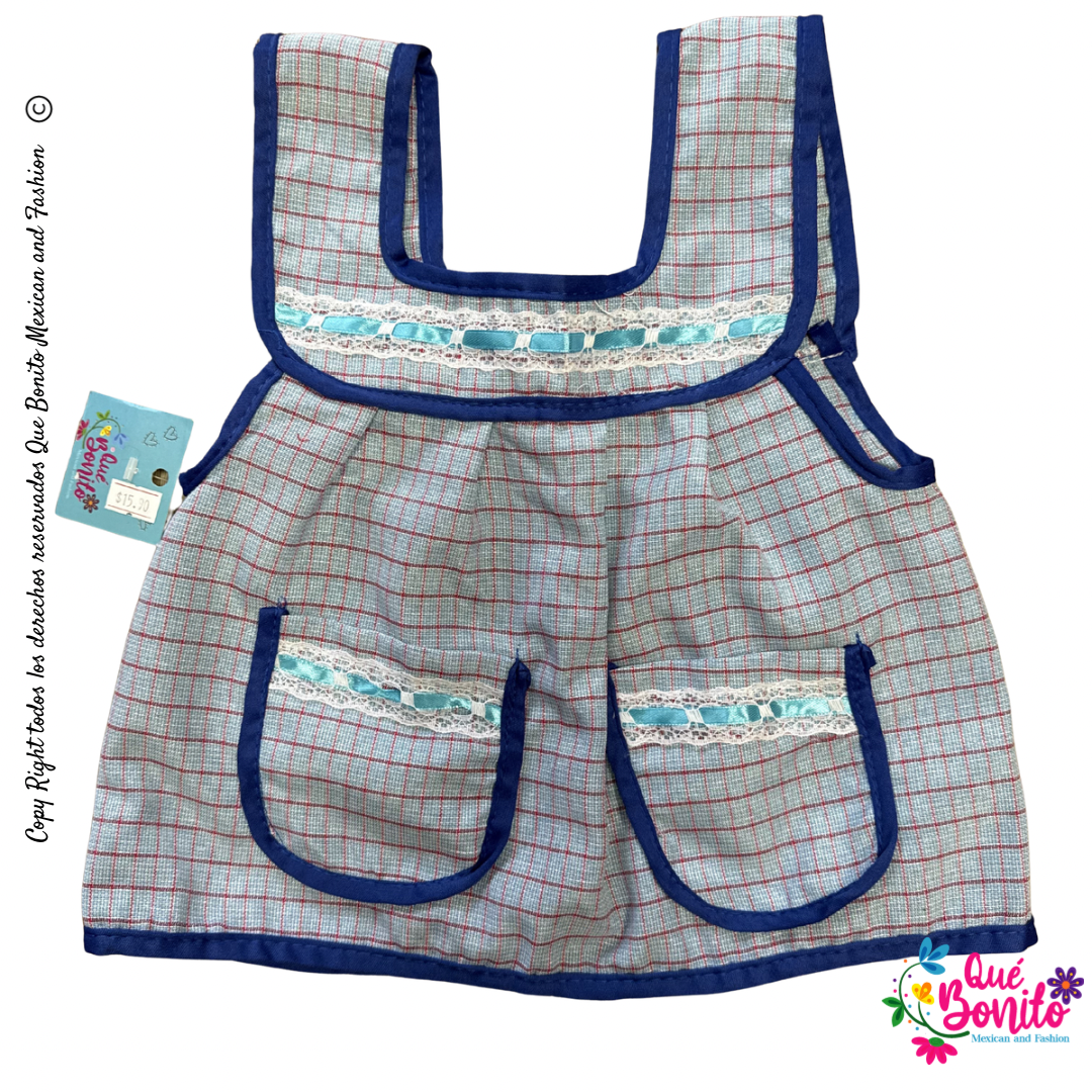 Size 2T Apron for Girls w/Pockets