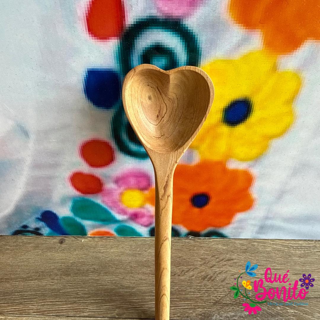 Wood Heart Spoon Hand Crafted
