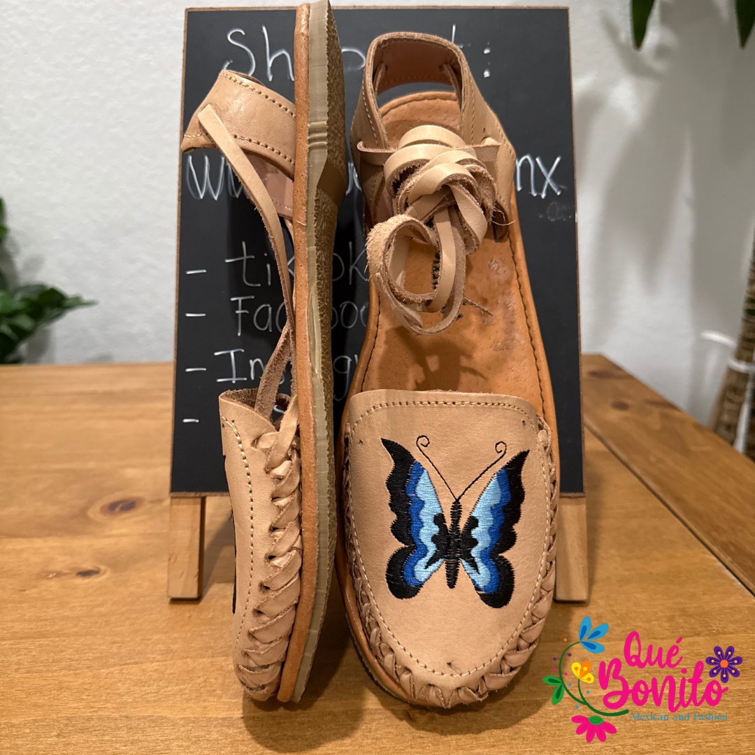 Hand Crafted Leather Huarache or Sandals Size 7 USA