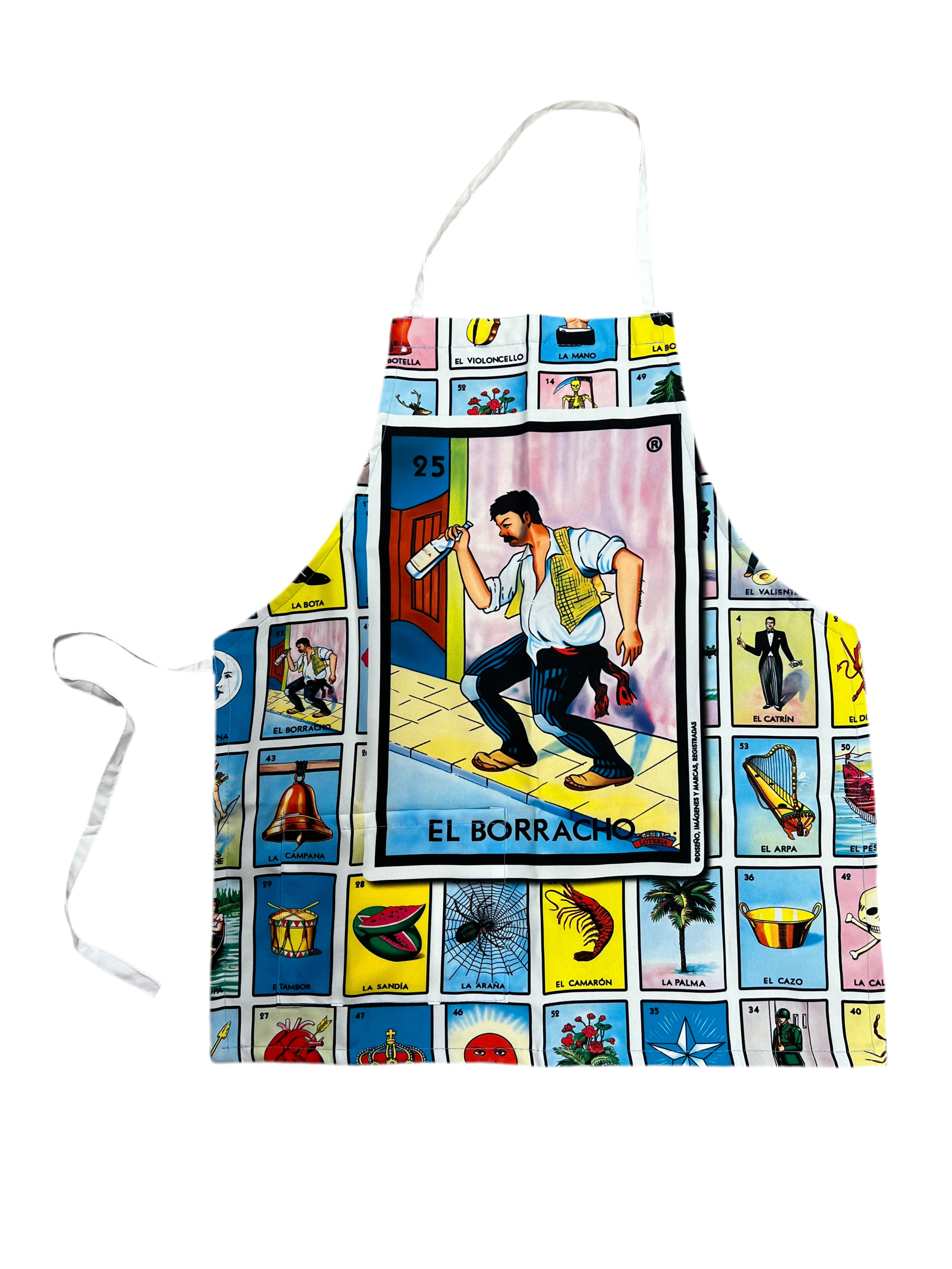 Lotería Apron Water Proof