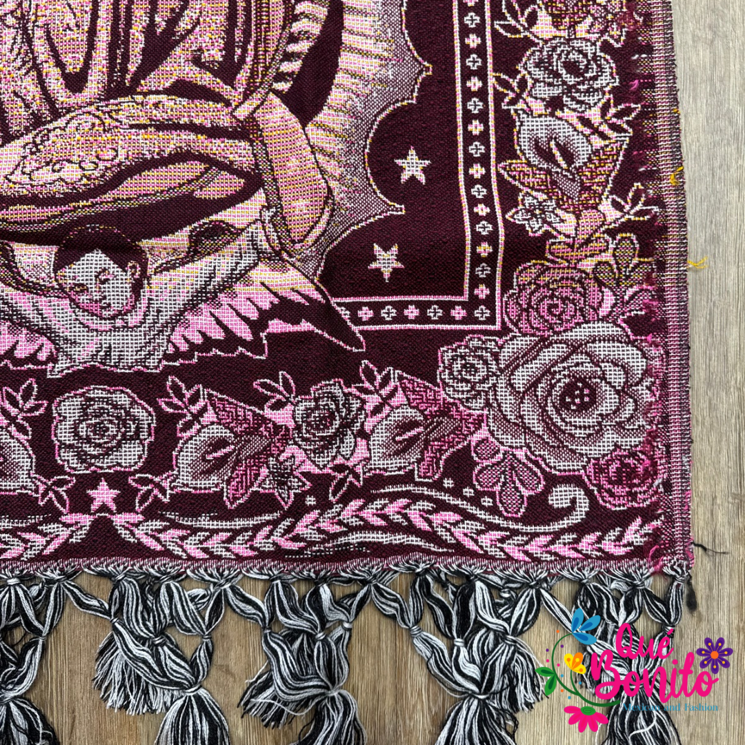 Shawl Double Image Warm and Cozy