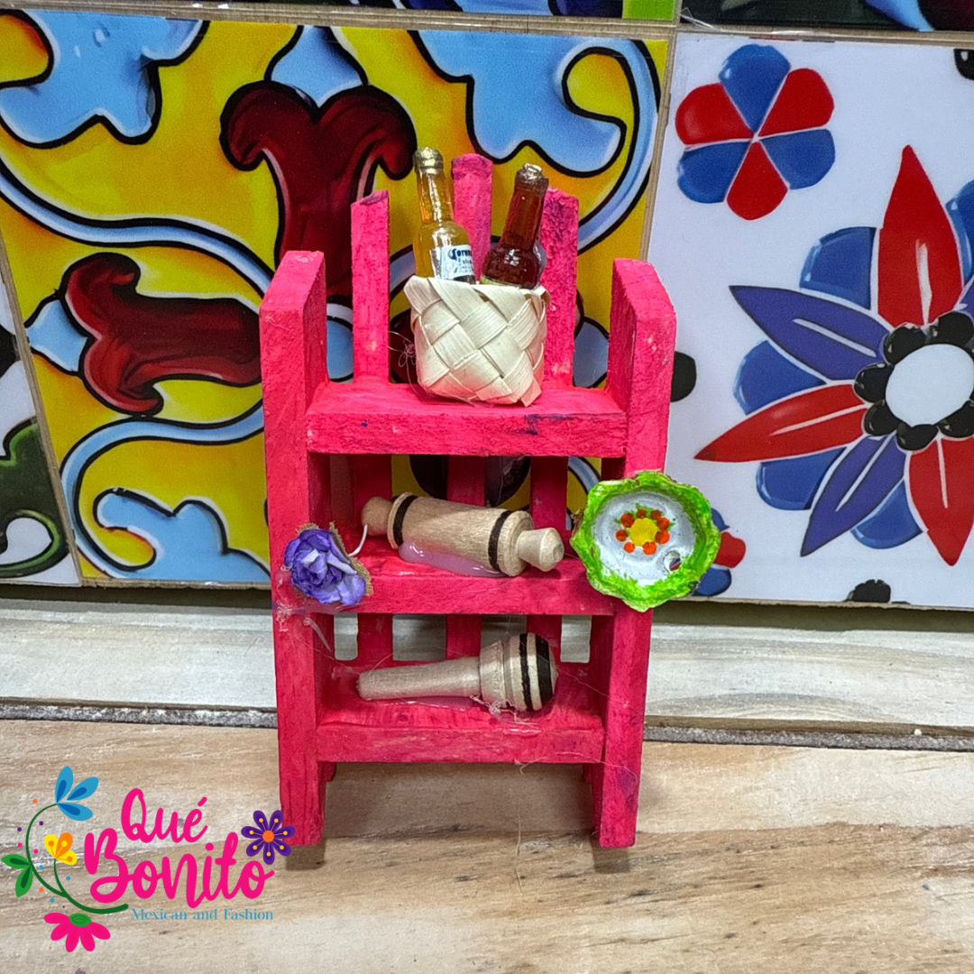 Miniature Dish Display Magnet for Decoration Handcrafted