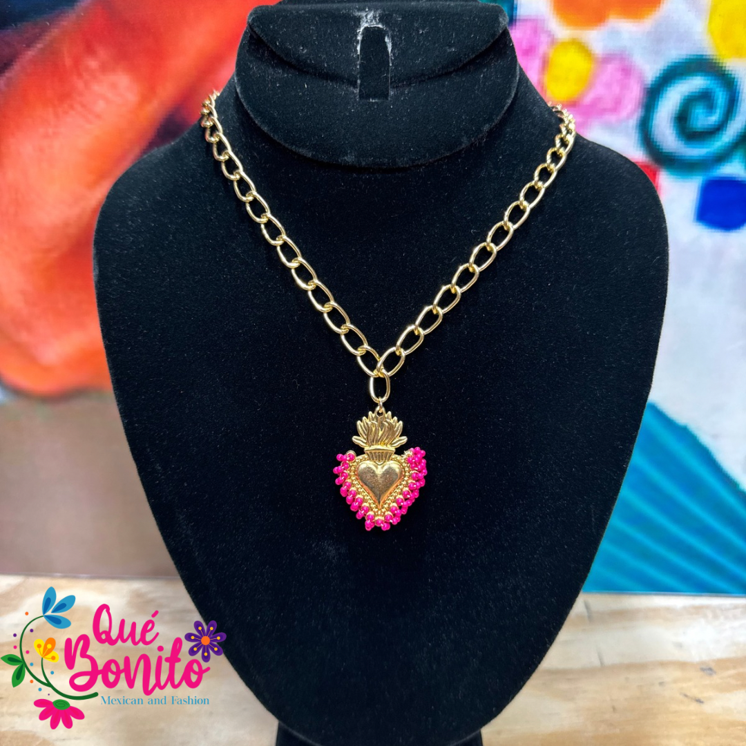 Unique Hand Crafted Set Earrings and Necklace