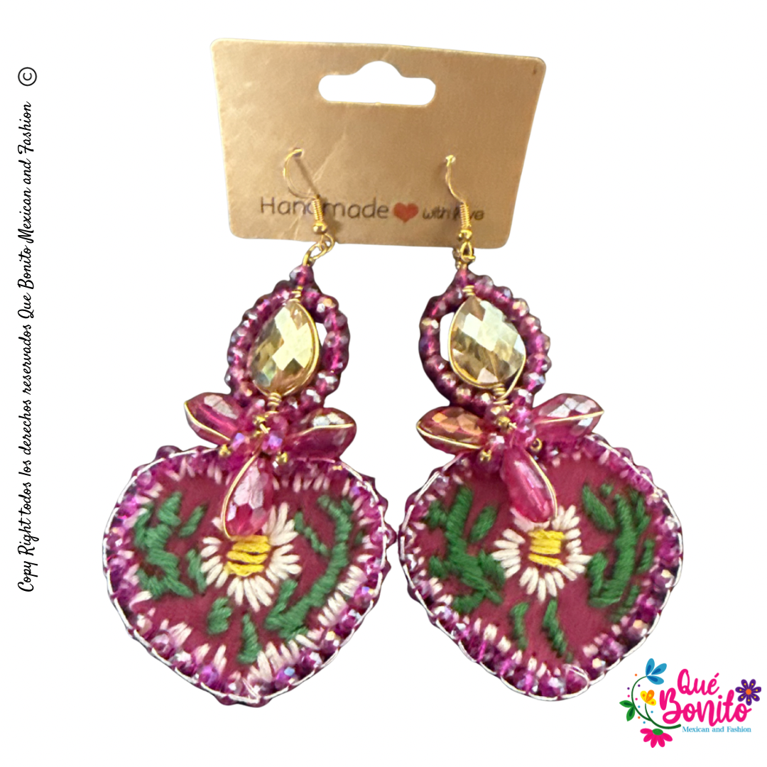 Earrings Hand Crafted Unique