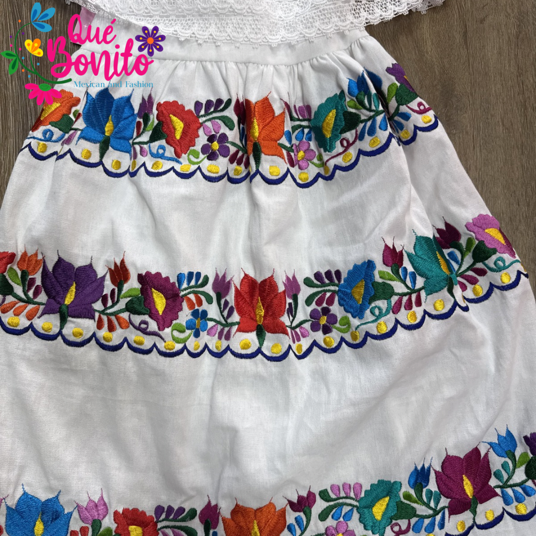 Fiesta Party Dress Que Bonito Mexican and Fashion
