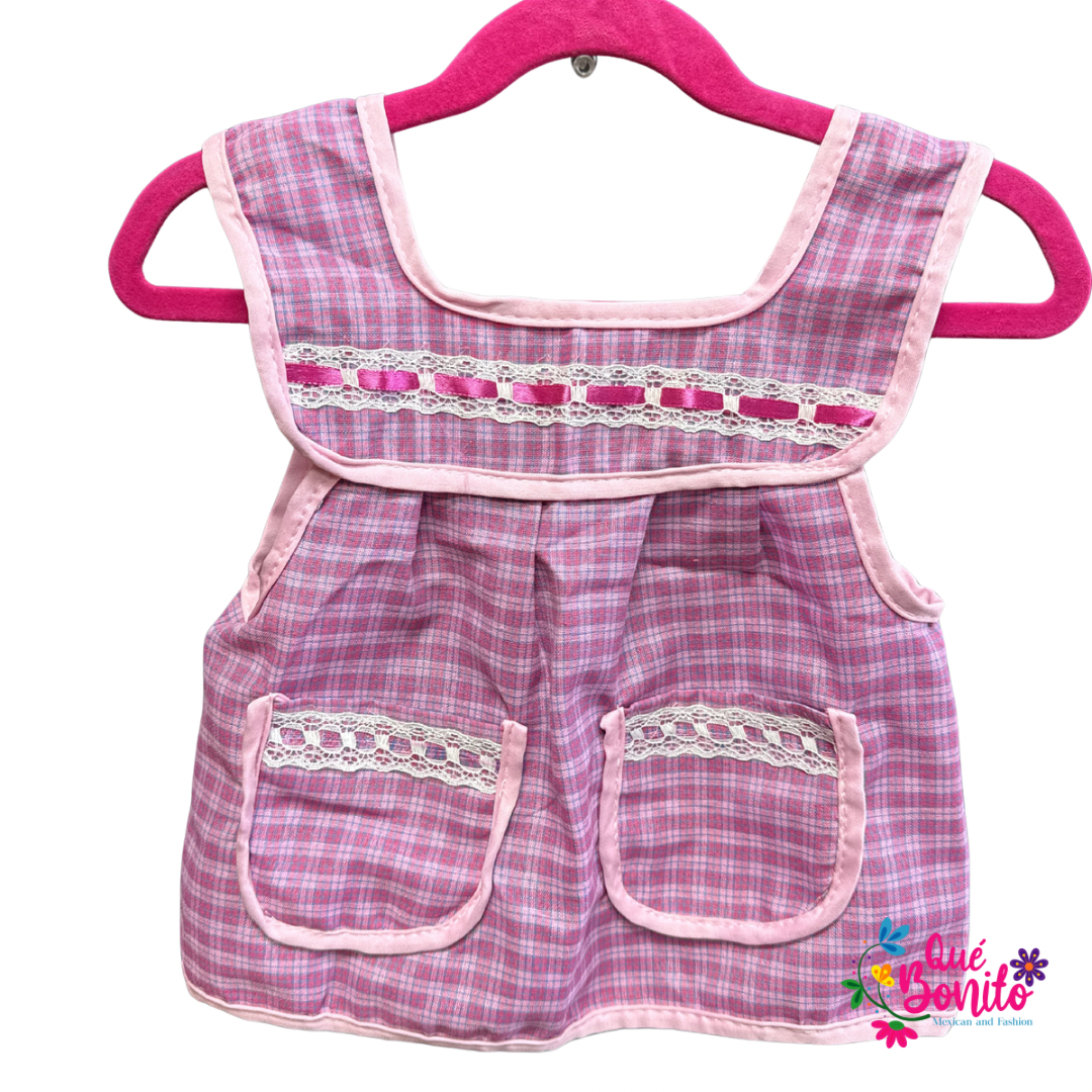 Size 2T Apron for Girls w/Pockets