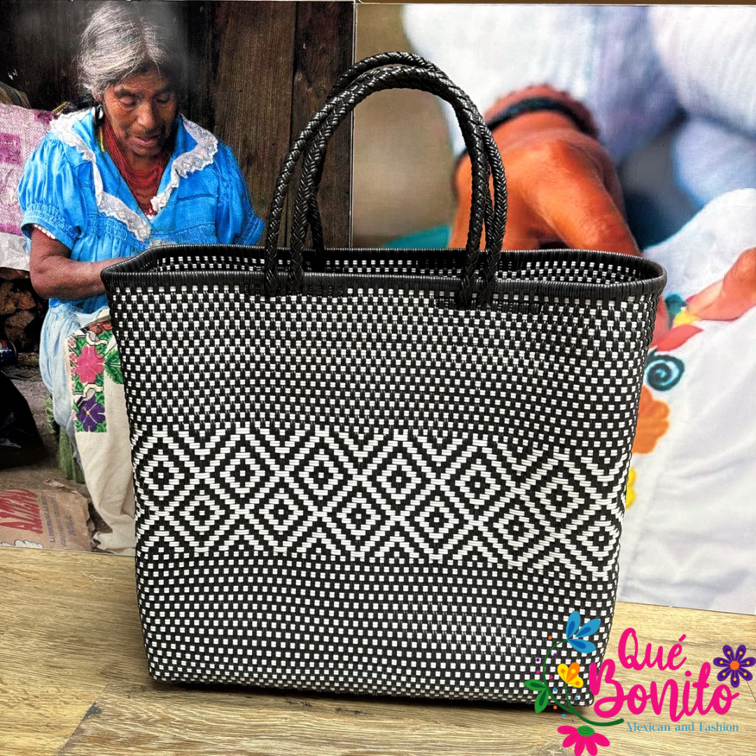 Extra Large Shopping Tote Hand Woven