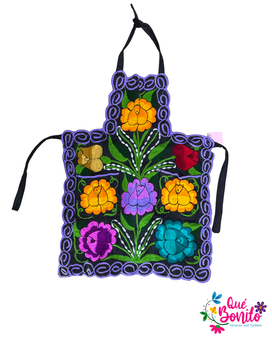 Floral Apron One Size with Adjustable Straps
