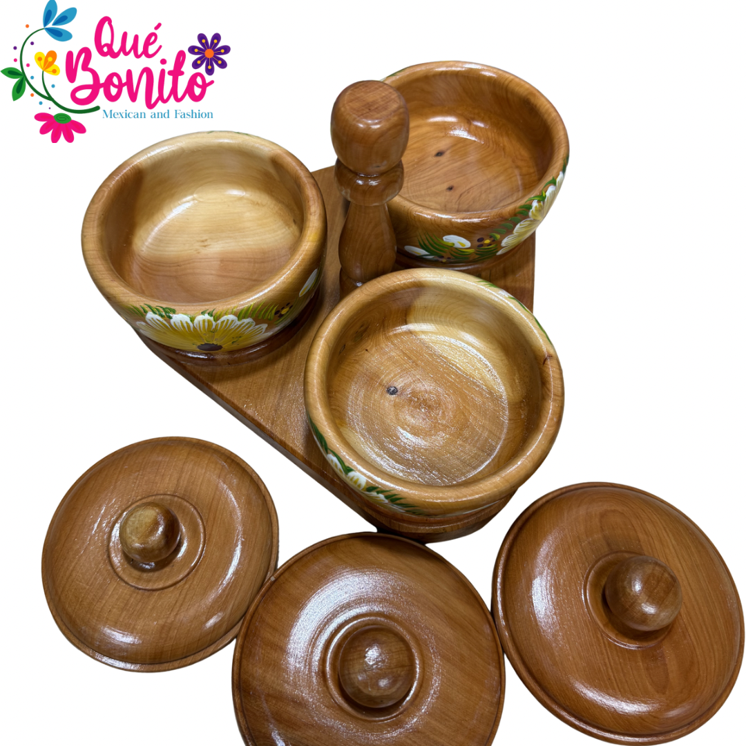 Three Wood Storage Containers with Lids Perfect for Any Ocassion