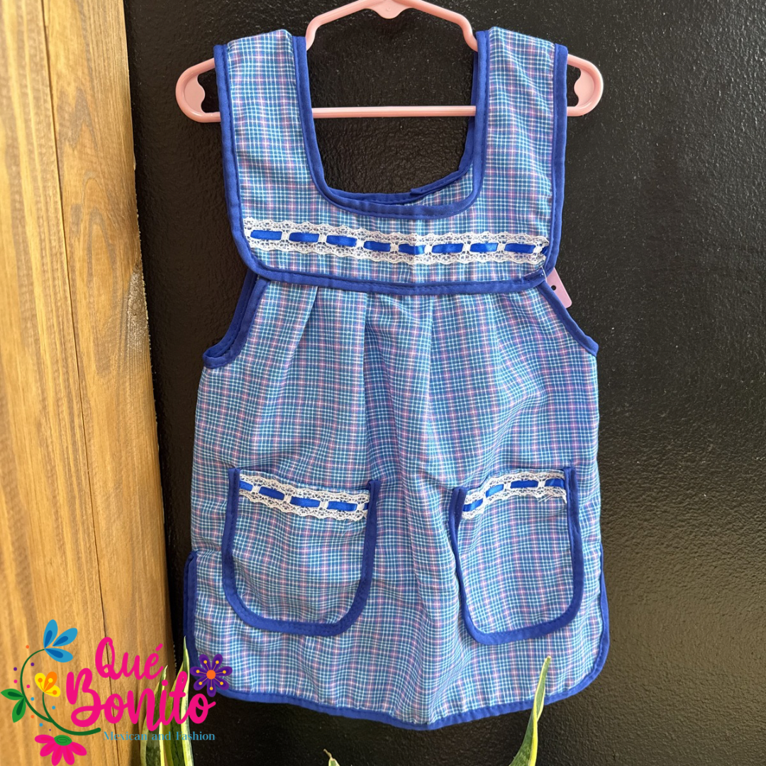 Size 6T Apron for Girls w/Pockets
