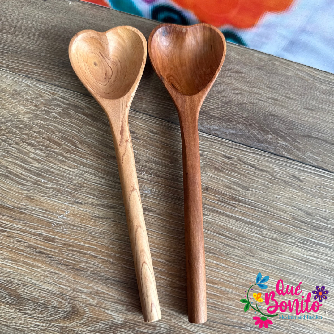 Wood Heart Spoon Hand Crafted