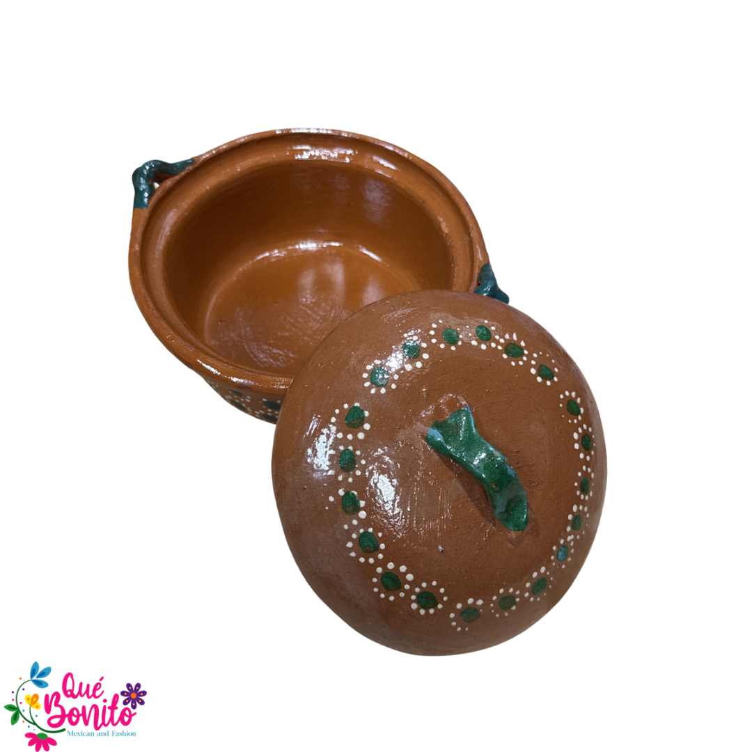 Hand Crafted 6” Casserole Oaxaca Style with Lid