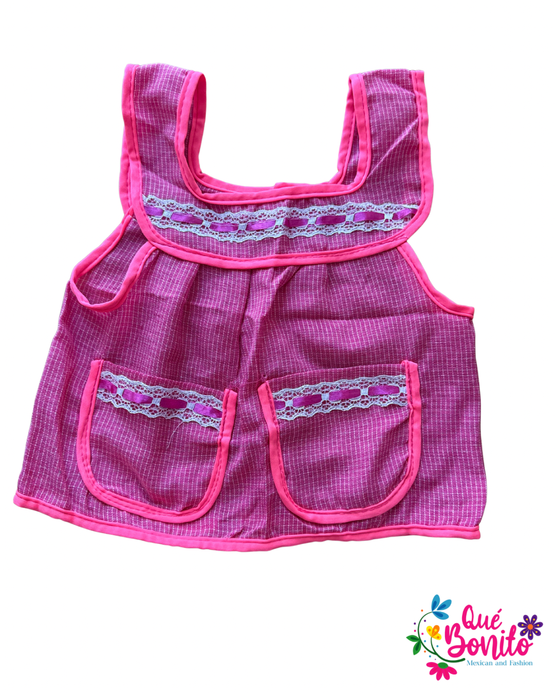 Size 2T Apron for Girls w/Pockets