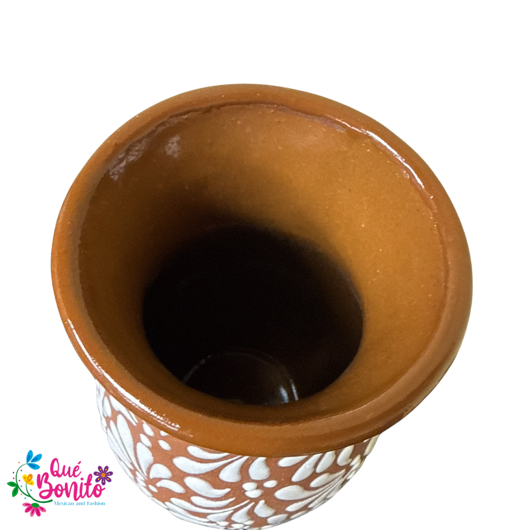 Floral Vase Hand Crafted Water Resistant