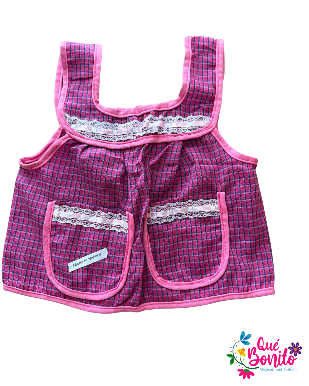 Size 2T Apron for Girls w/Pockets