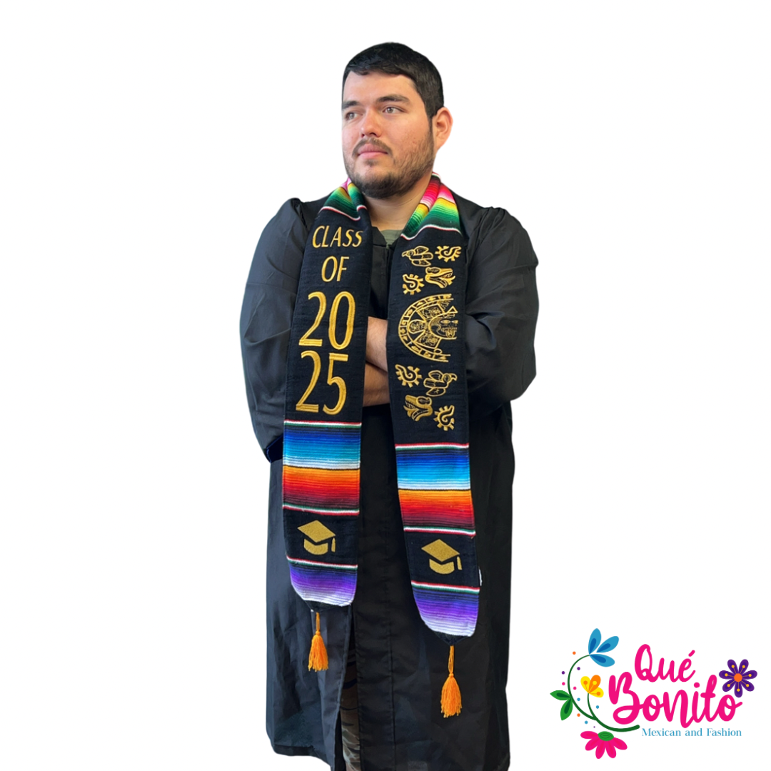 2025 Authentic Graduation Stoles Men