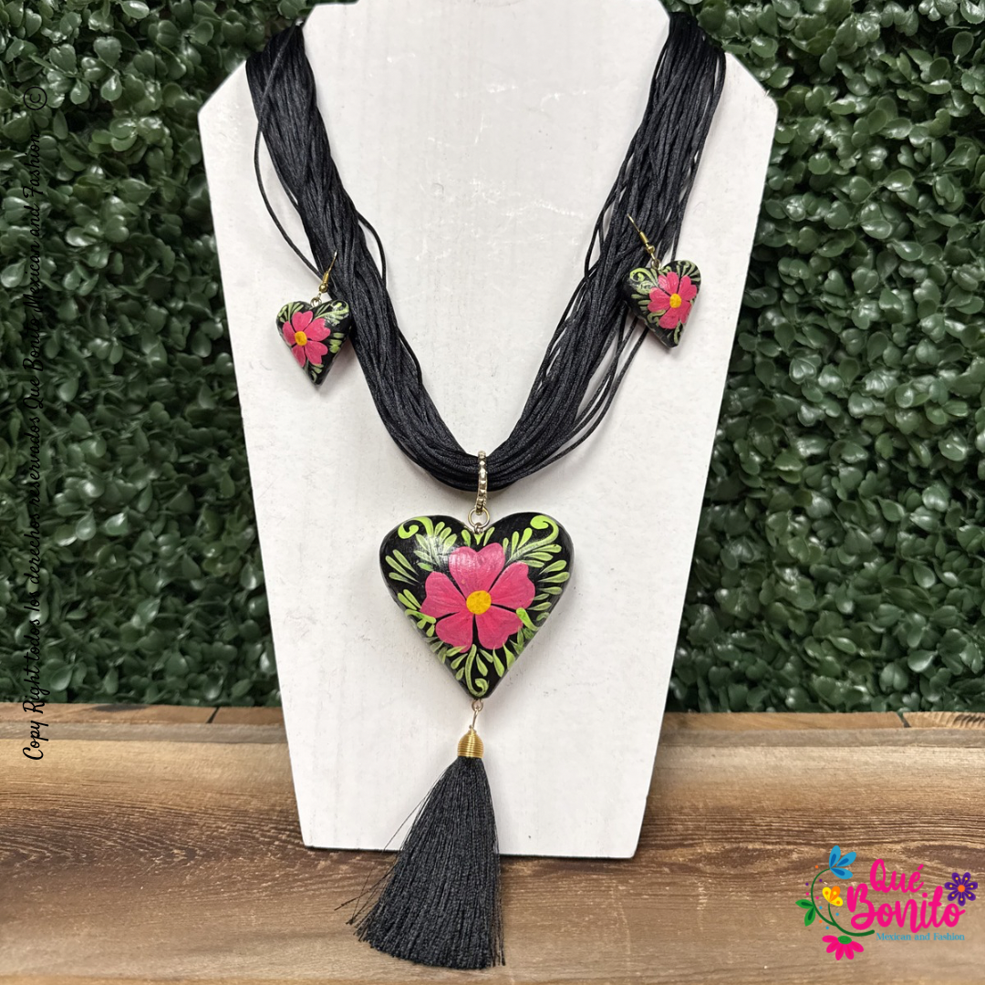 Heart Necklace Handcrafted Versatile Styles One Size