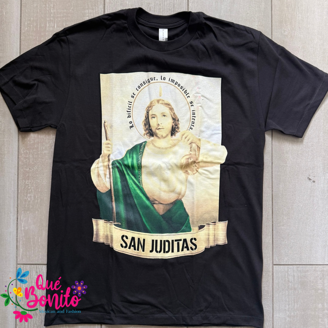 Cotton T-shirt San Judas Tadeo