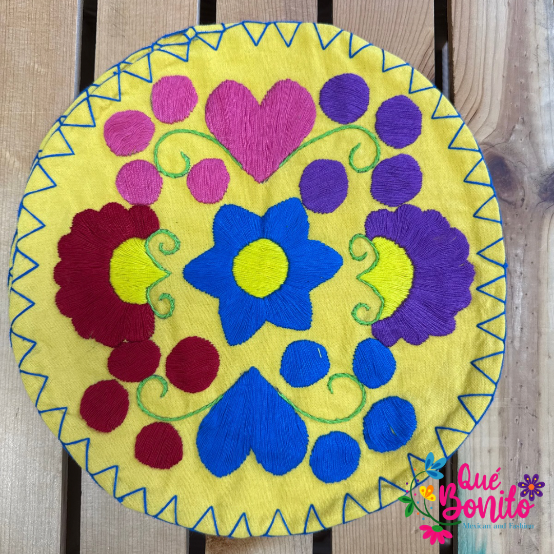 Tortilla Warmer Hand Embroidered