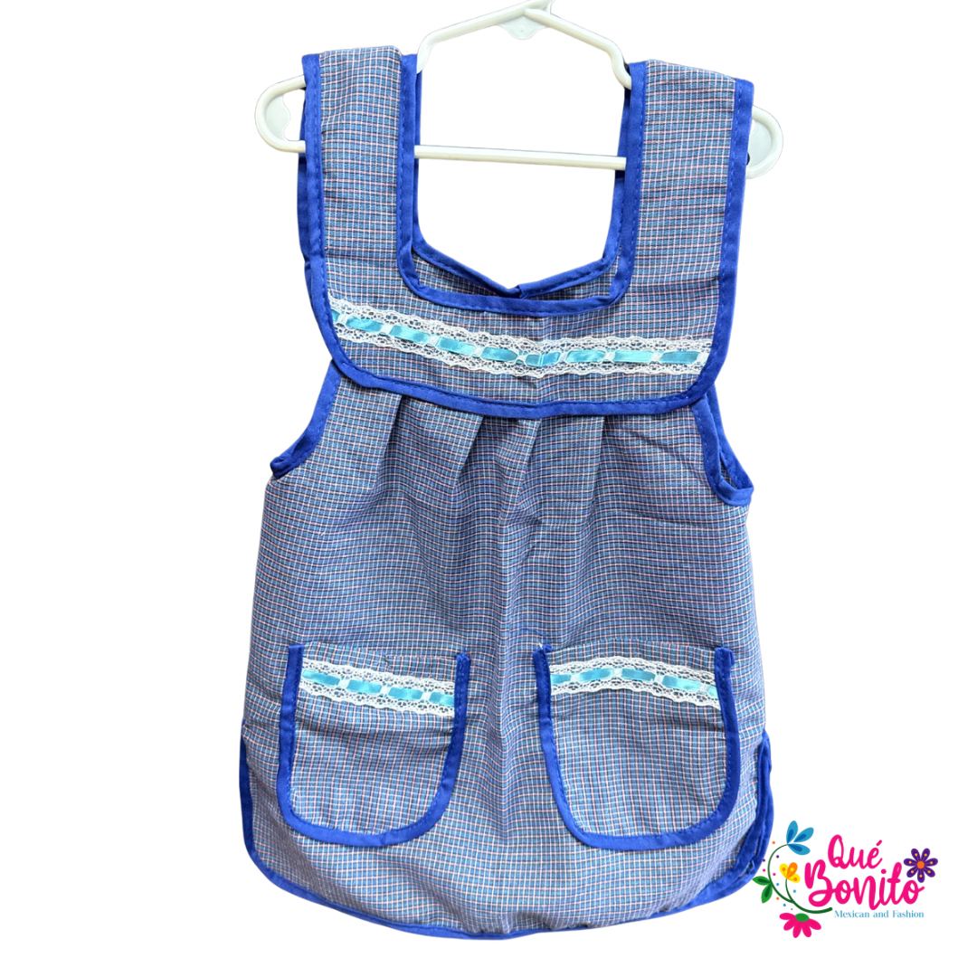 Size 8T Apron for Girls w/Pockets
