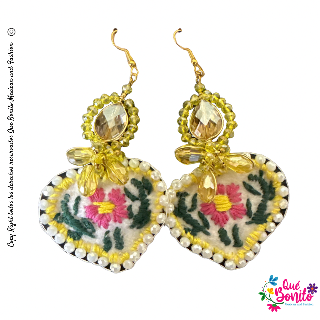 Earrings Hand Crafted Unique