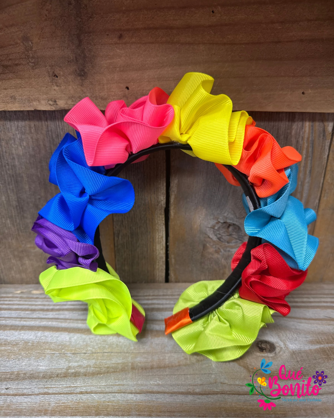 Floral Headband Ribbon Style