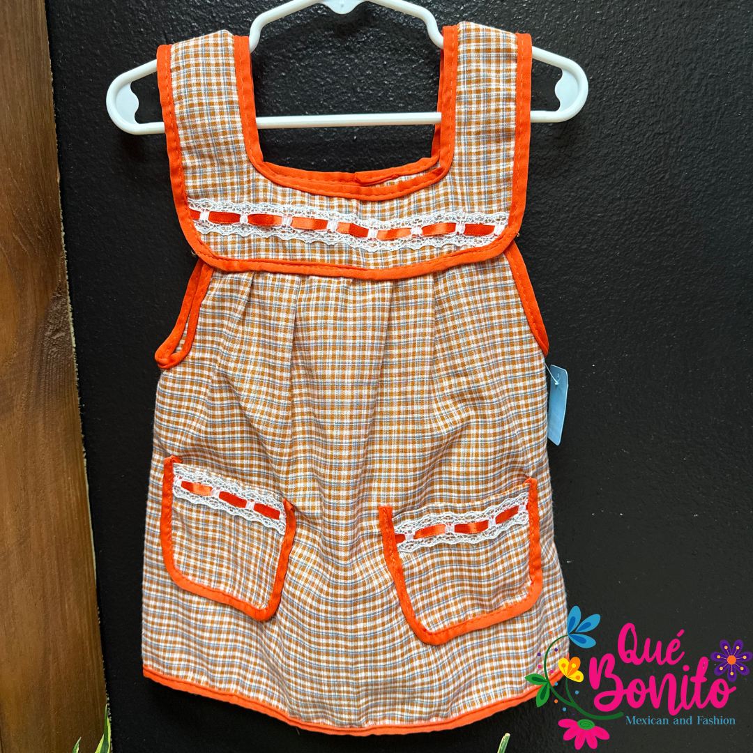Size 4T Apron for Girls w/Pockets