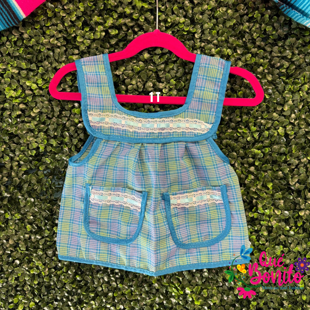 Size 2T Apron for Girls w/Pockets