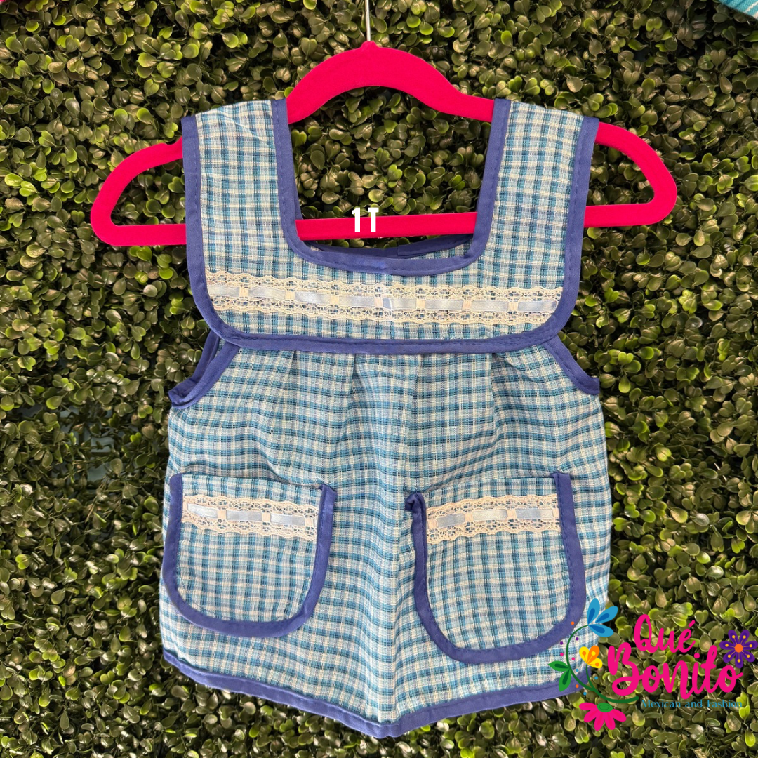 Size 2T Apron for Girls w/Pockets