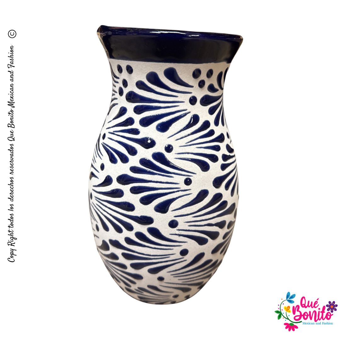 Floral Vase Hand Crafted Water Resistant
