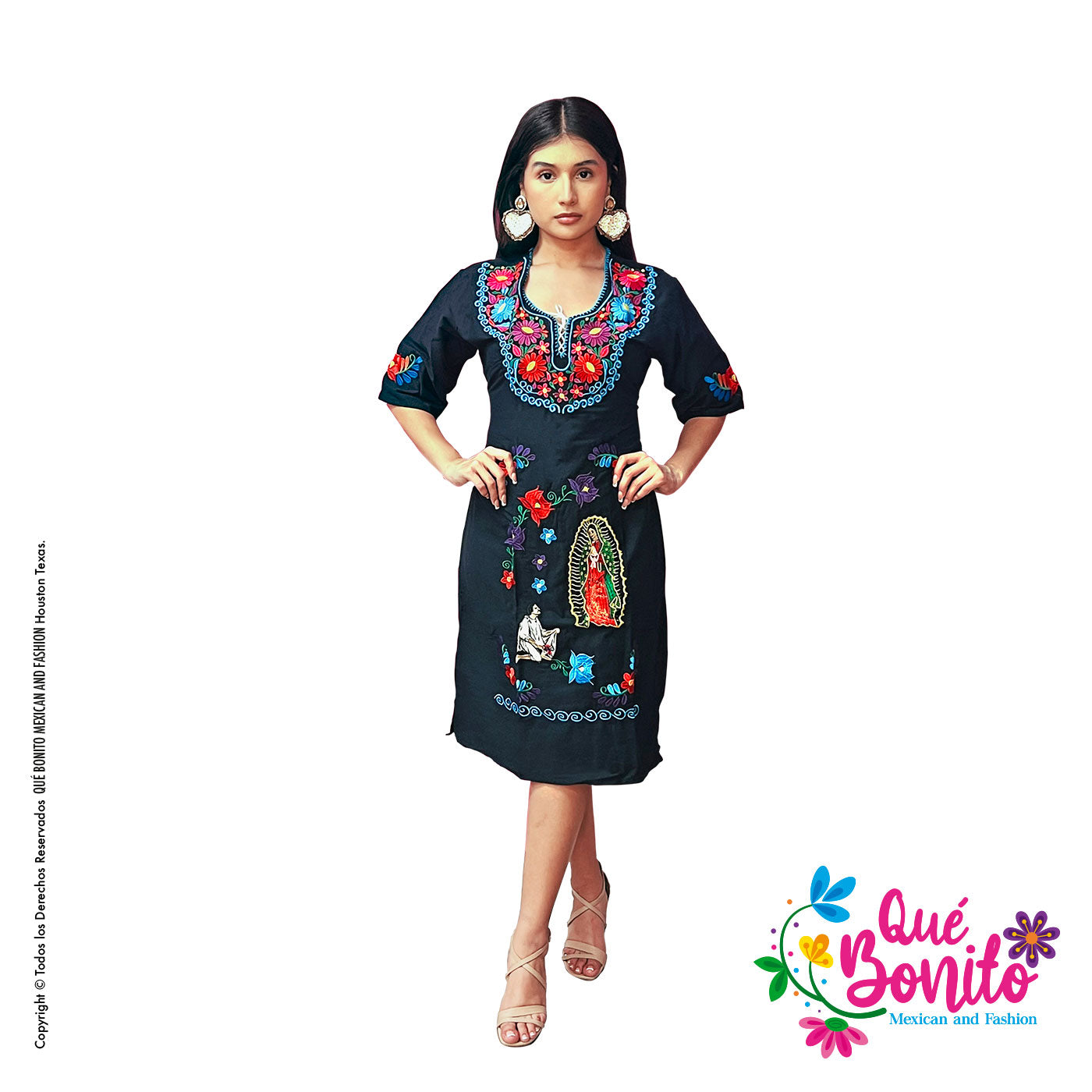 Traditional Virgen de Guadalupe Dress Que Bonito Mexican and Fashion