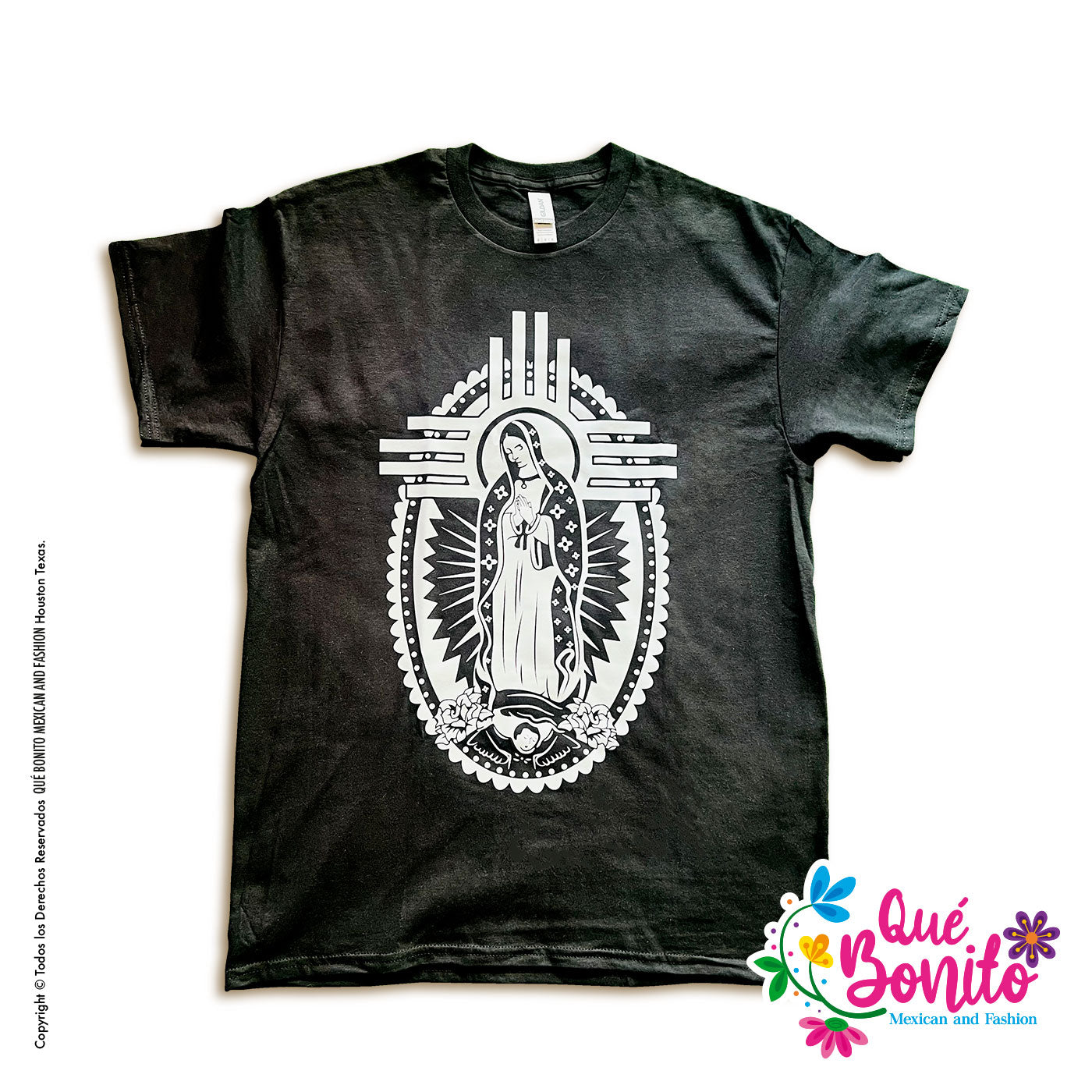 Virgen de Guadalupe Unisex T-shirt Que Bonito Mexican and Fashion